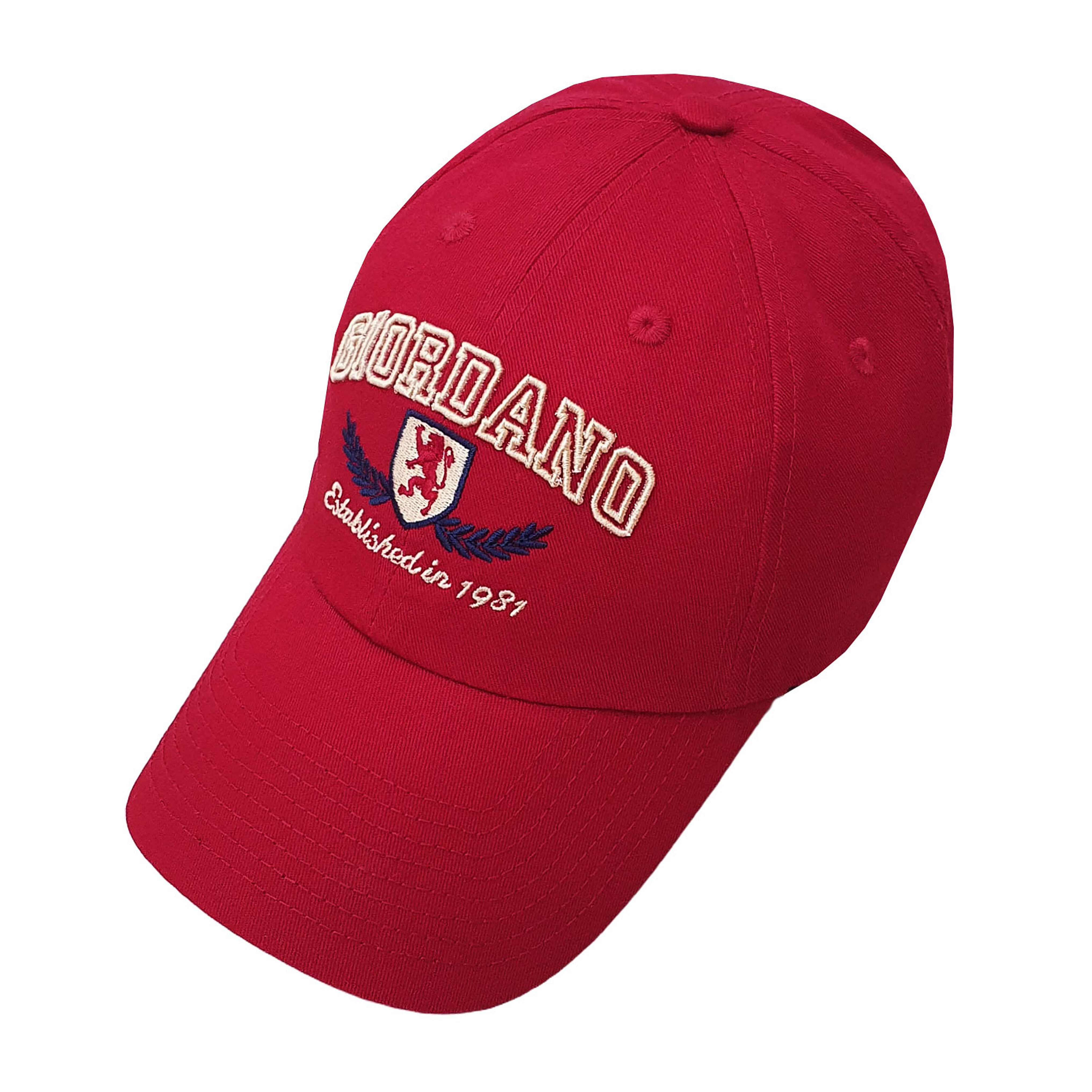 قبعة مطرزة من القطن