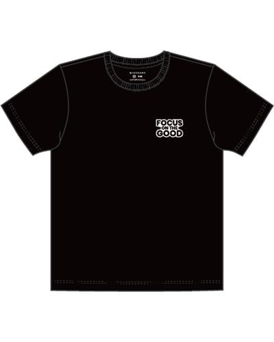 تيشيرت قطني مطبوع بأكمام قصيرة ورقبة دائرية وياقة دائرية