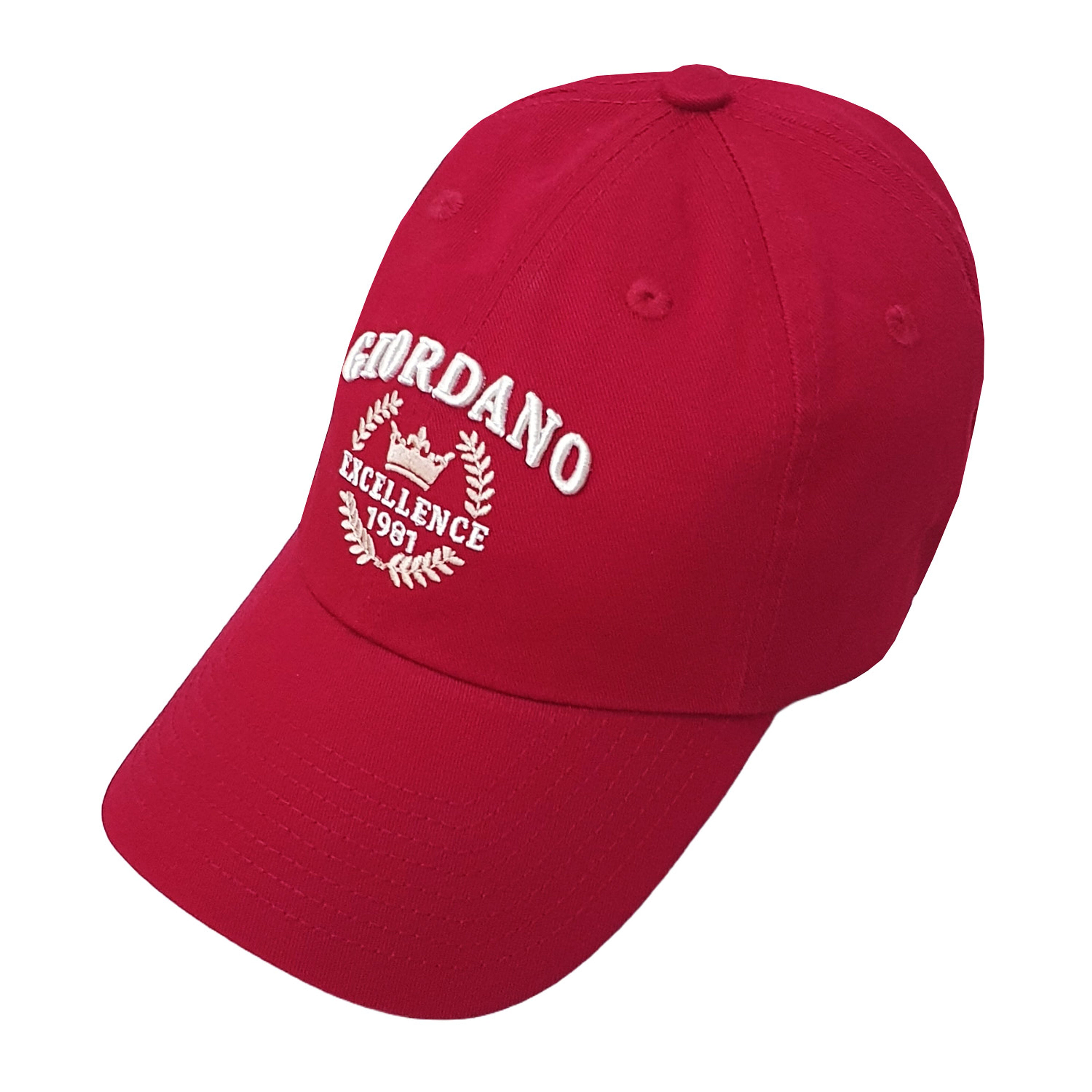 قبعة مطرزة من القطن