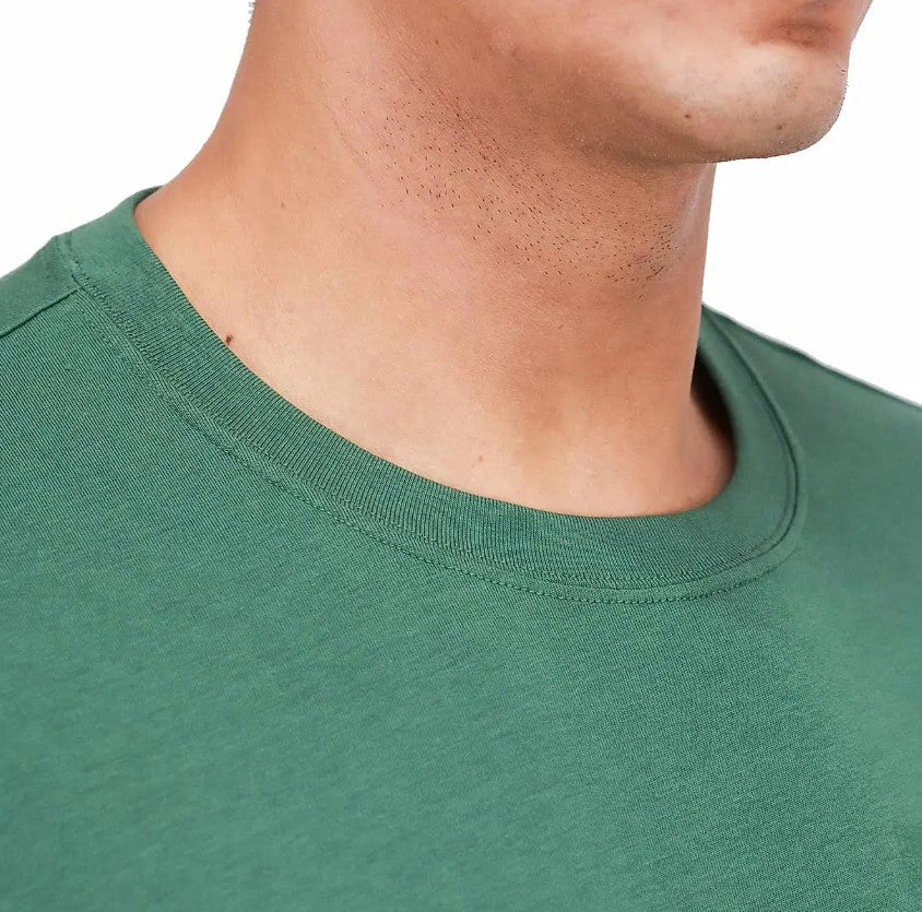 تيشيرتات قطنية قصيرة الأكمام برقبة دائرية وطبعة أنيقة (تيشيرتات مميزة)