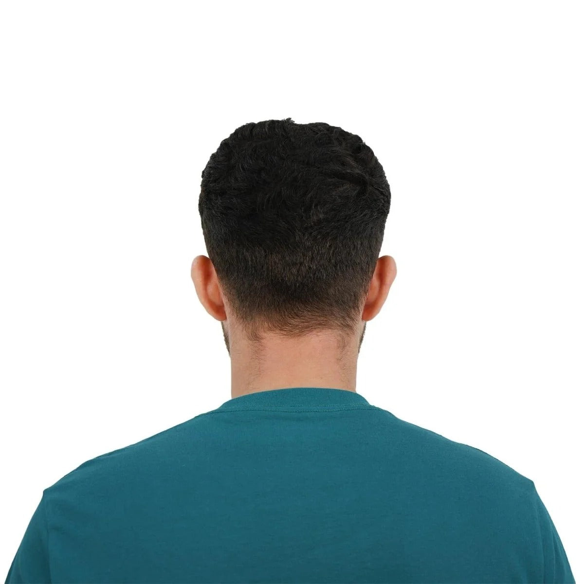 تيشيرت قطني مطبوع بأكمام قصيرة ورقبة دائرية (سيجنتشر تيز)