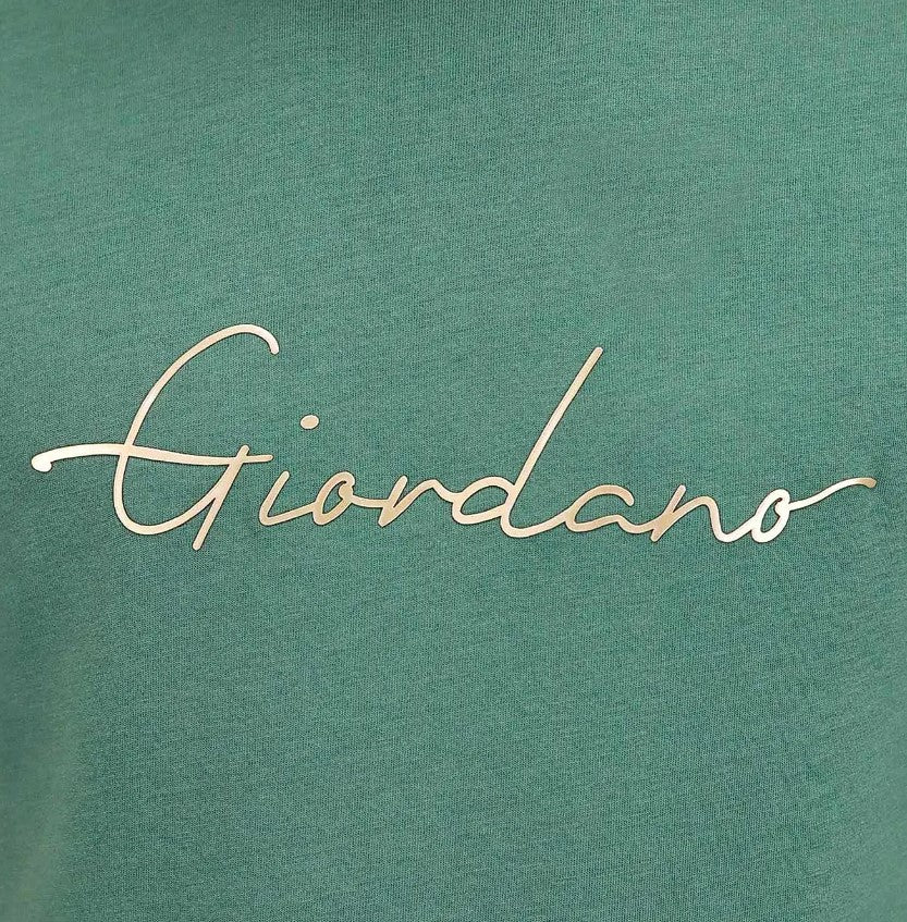 تيشيرتات قطنية قصيرة الأكمام برقبة دائرية وطبعة أنيقة (تيشيرتات مميزة)