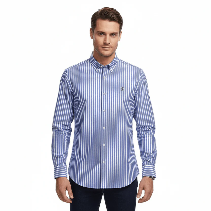 Men's Cotton Slim Oxford Shirt
