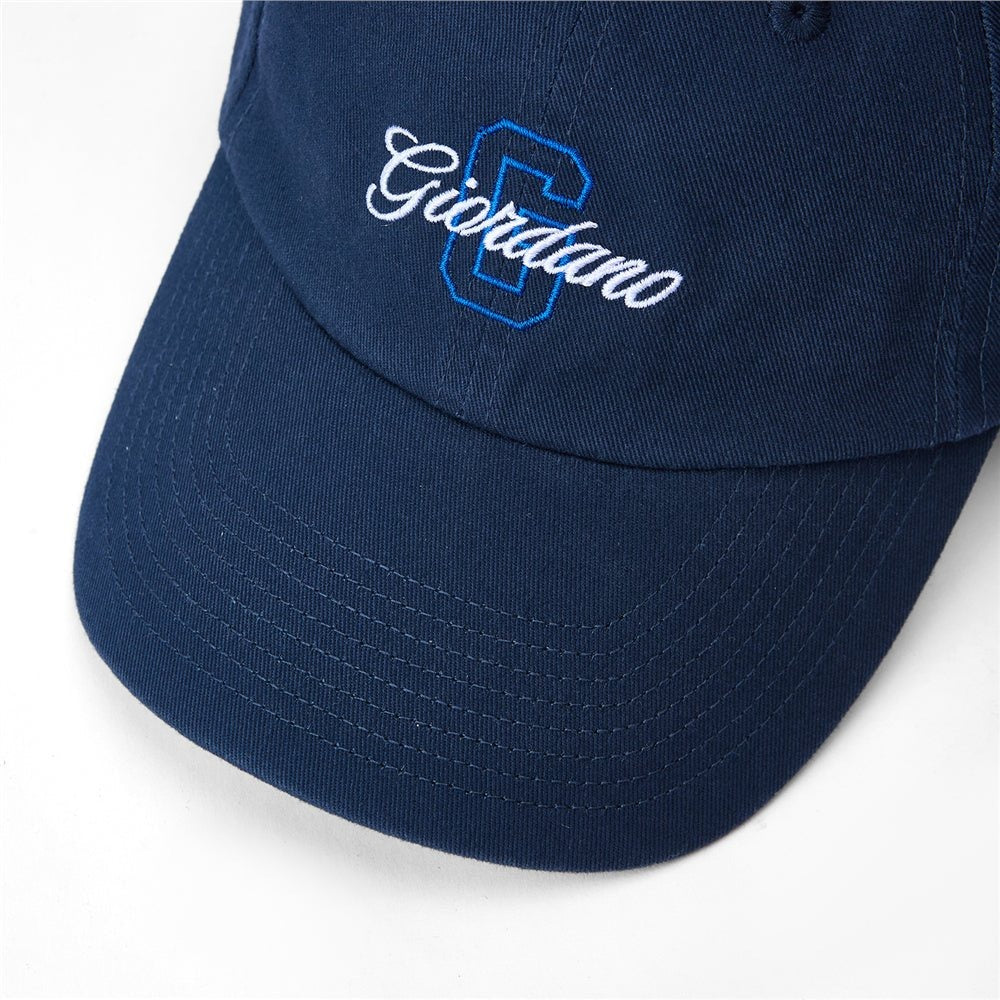 Unisex Cotton Twill Embroidered Signature Cap