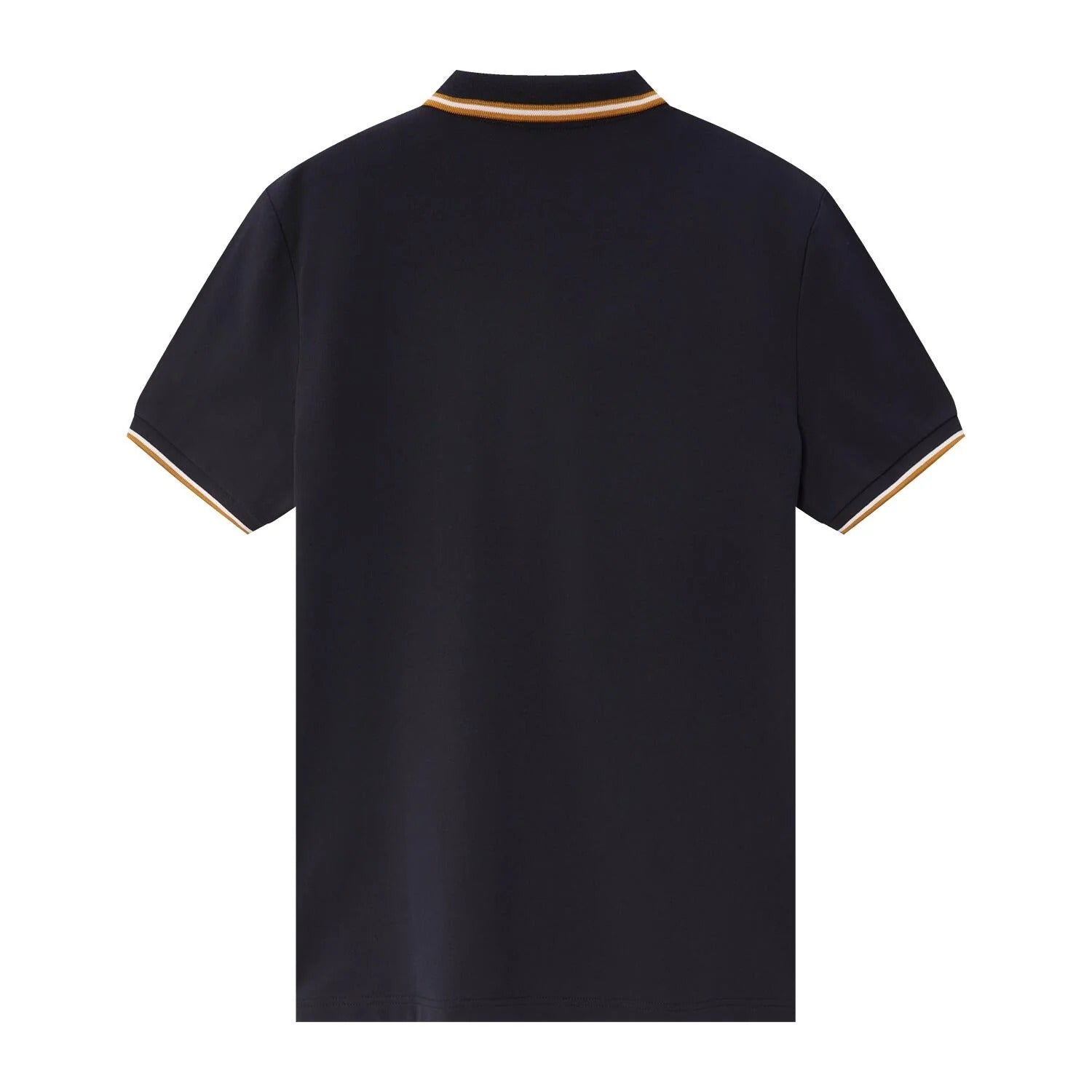 Cotton/Lycra Pique Flat Knitted Collar Short Sleeve Embroidery Solid Polo