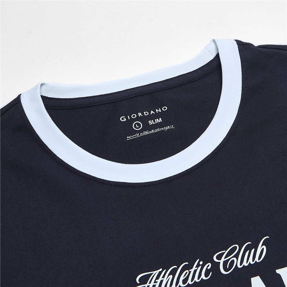 Men's Slim Cotton Athletic Club 10 Tee