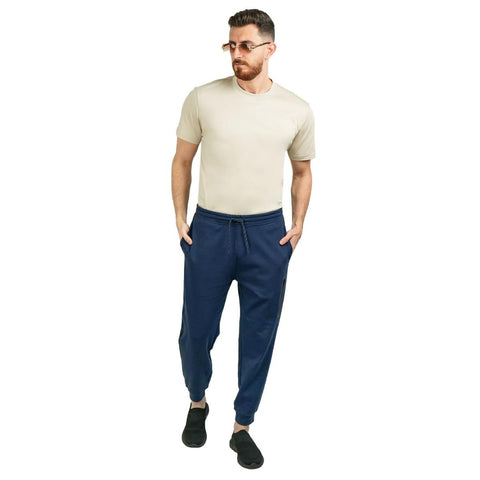 Cotton/Polyester/Spandex Interlock Slim Tapered Joggers