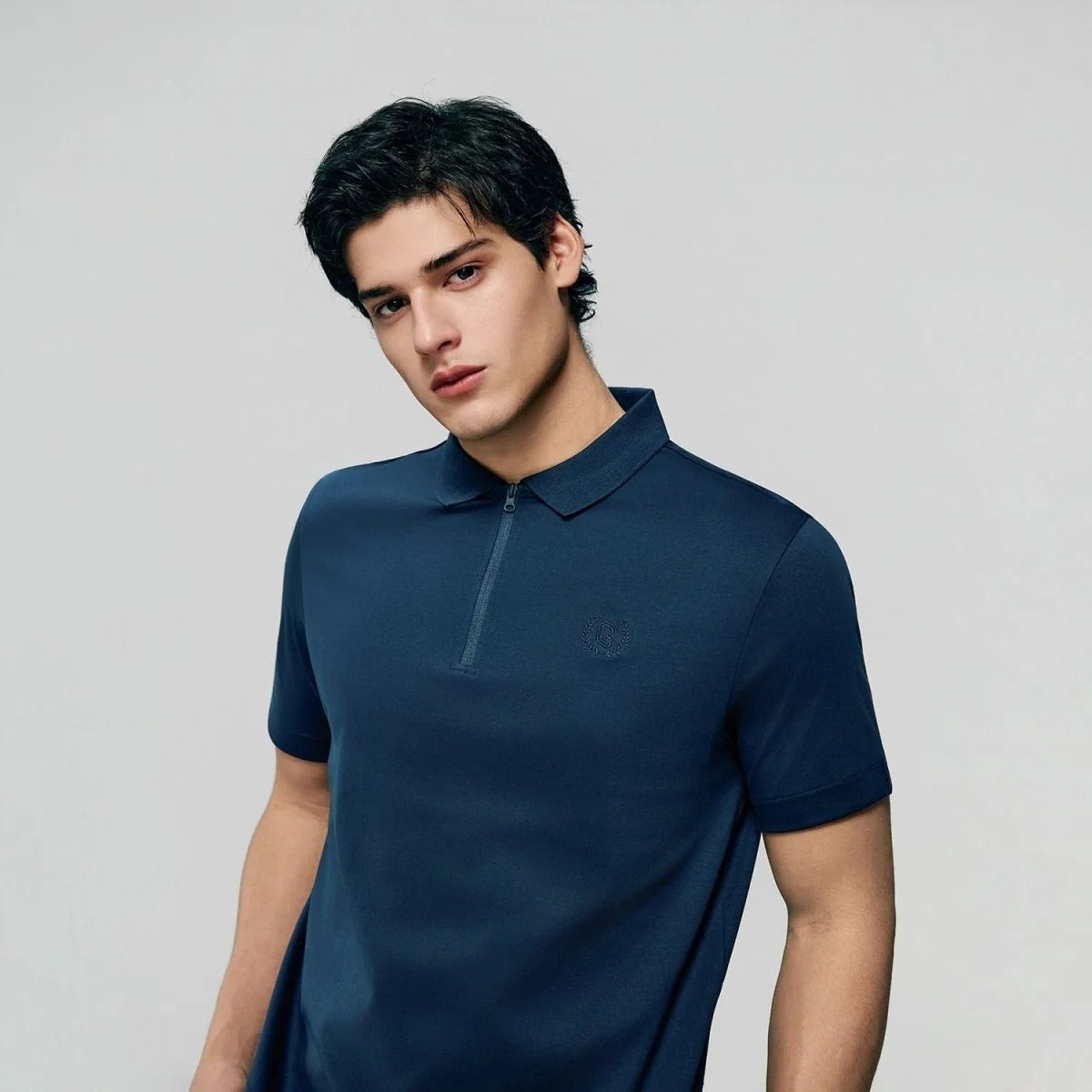 Men Regular Interlock Liquid Touch Polo (Feel the Difference)