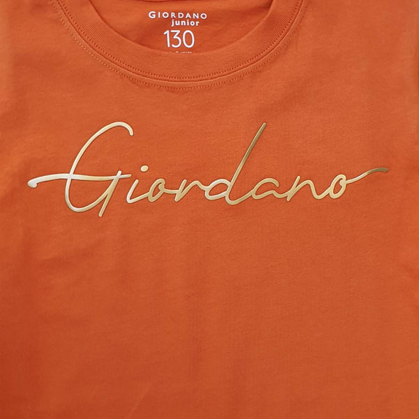 Junior Cotton Jersey Crewneck Short Sleeve Regular Print Tee (Signature Tee)