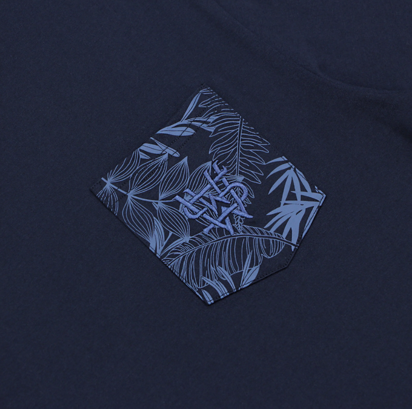 تيشيرت قطني مطبوع بأكمام قصيرة ورقبة دائرية (WWS)