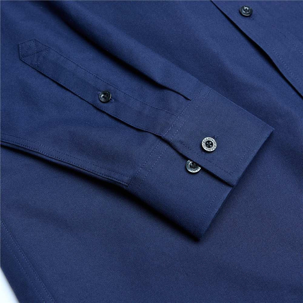 Men's Cotton Long-Sleeve Wrinkle-Free Shirt (Premium)