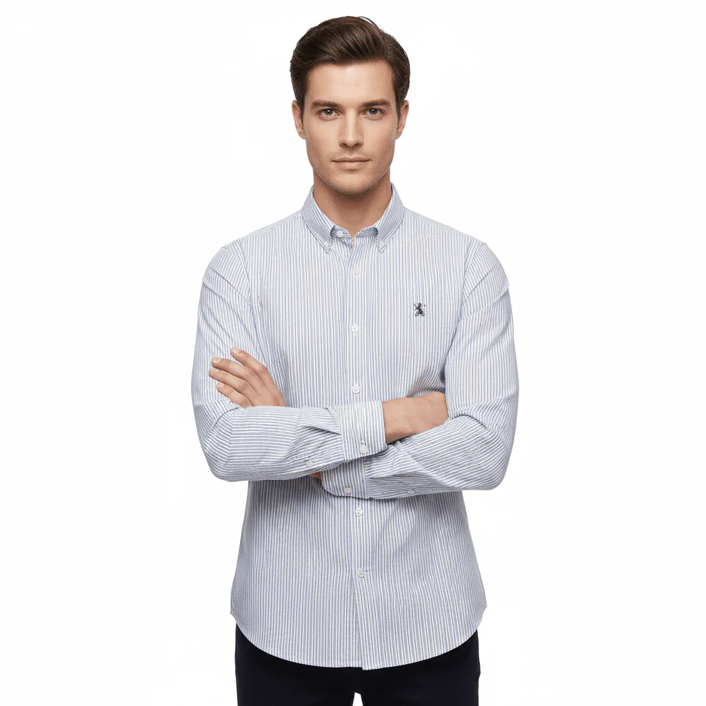 Men's Cotton Slim Oxford Shirt