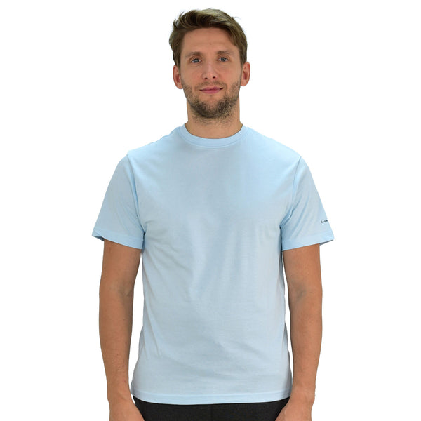 Cotton Jersey Crewneck Short Sleeve Slim Tees