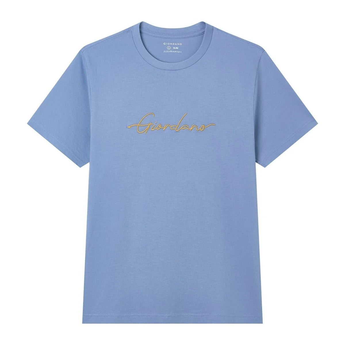 Men's Slim Fit Cotton Signature Print Tee