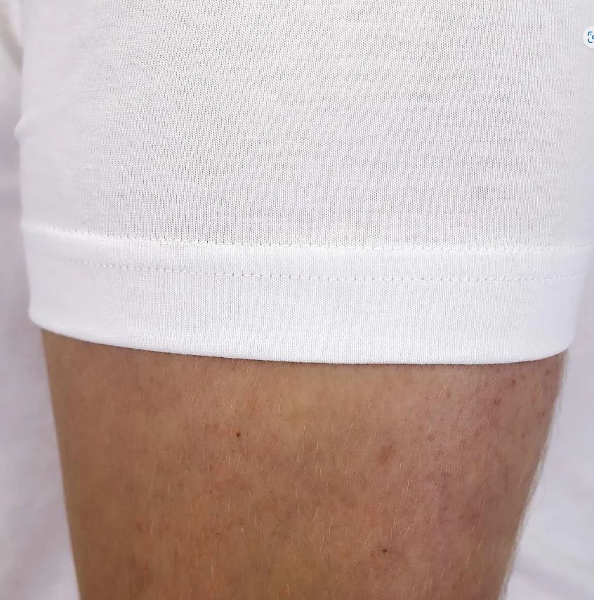 تيشيرت قطني مطبوع بأكمام قصيرة ورقبة دائرية (WWS)