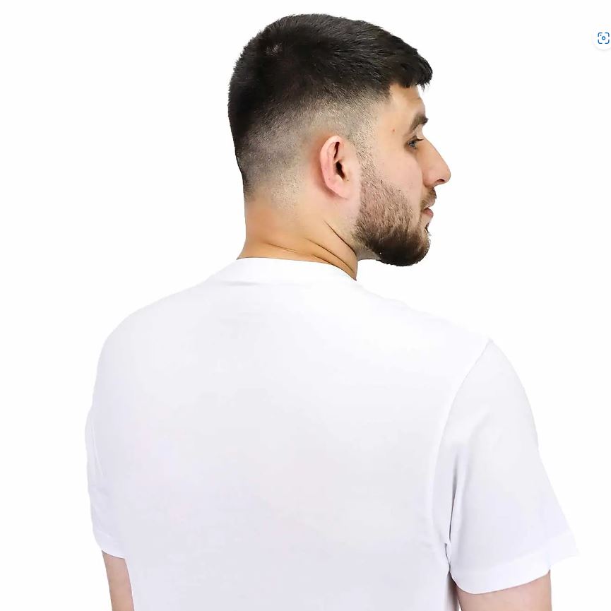 تيشيرت قطني مطبوع بأكمام قصيرة ورقبة دائرية (WWS)