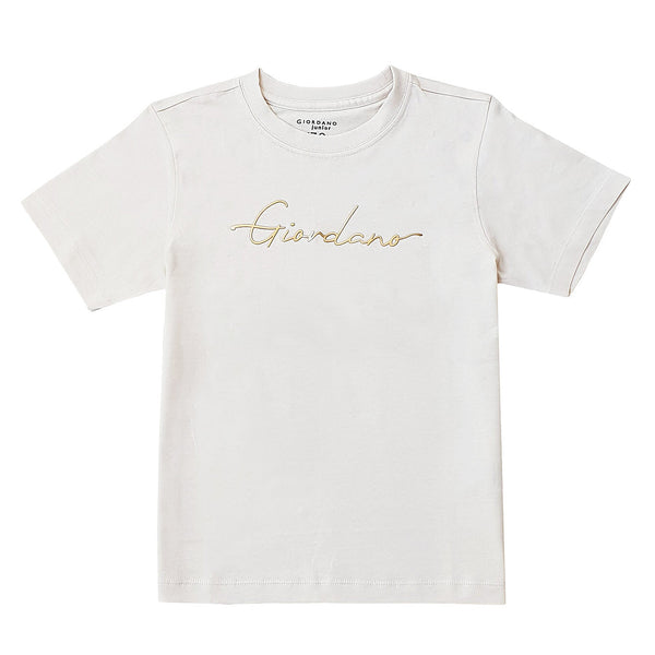 Junior Cotton Jersey Crewneck Short Sleeve Regular Print Tee (Signature Tee)