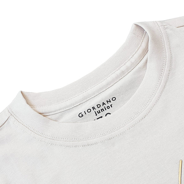 Junior Cotton Jersey Crewneck Short Sleeve Regular Print Tee (Signature Tee)