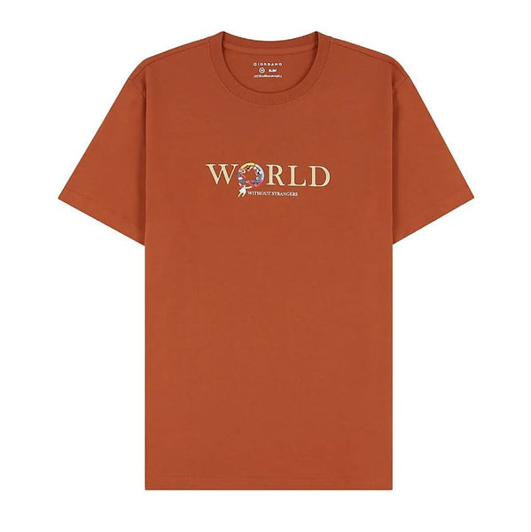 Cotton Jersey Crewneck Short Sleeve Slim Print Tees (WWS)