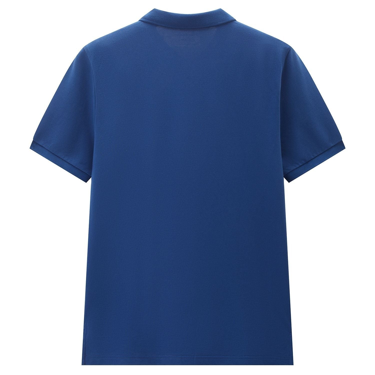 Men's Slim Fit Small Lion Zipper Polo