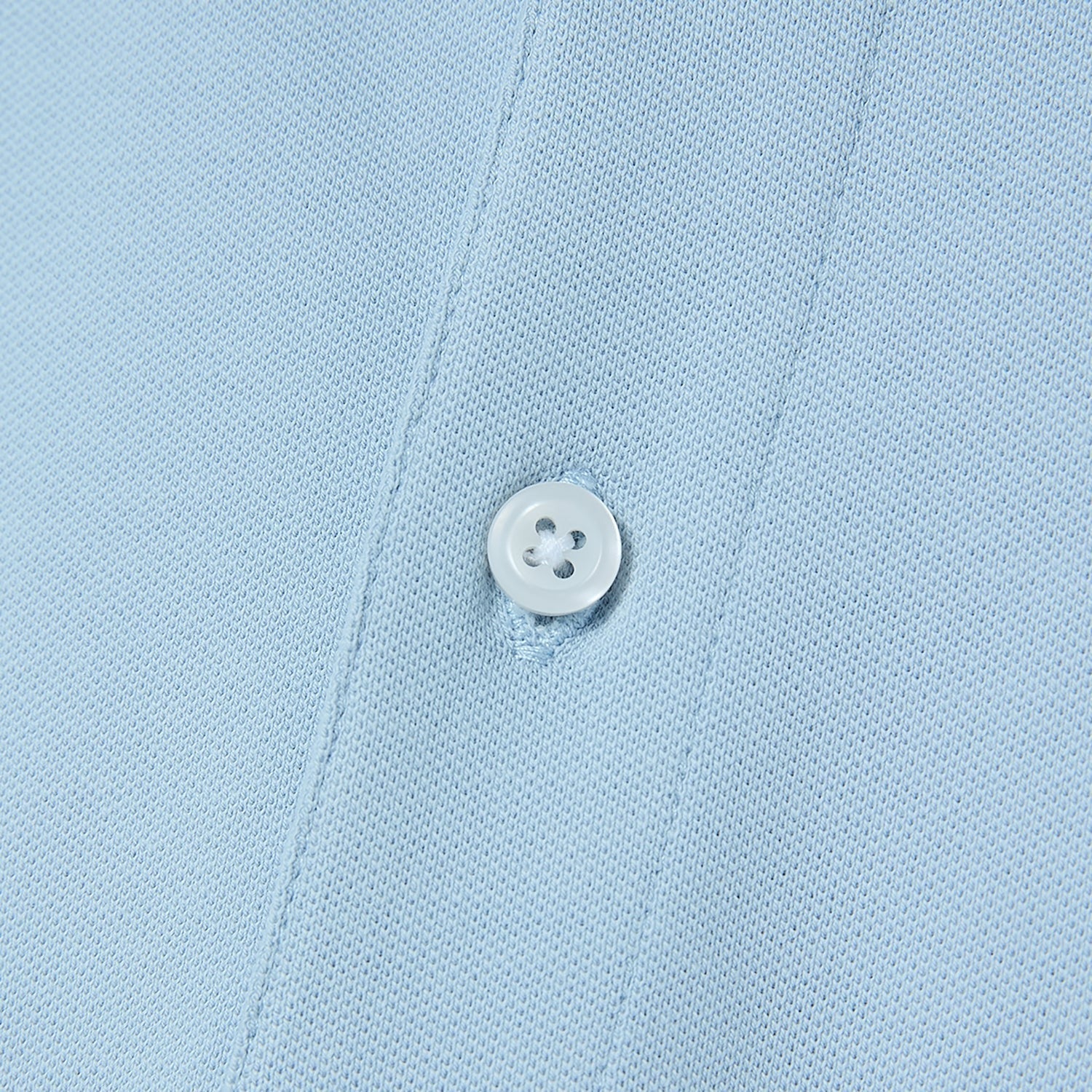 Cotton/Lycra Pique Flat Knitted Collar Short Sleeve Embroidery Solid Polo