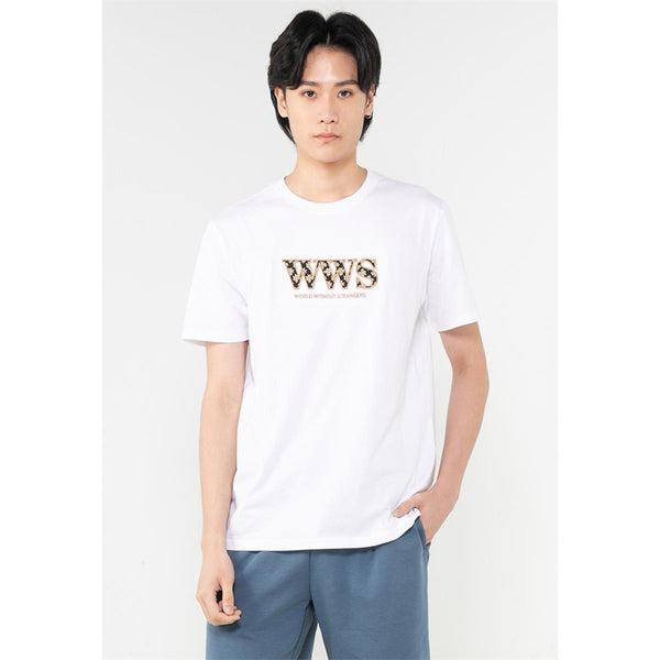 Cotton Jersey Crewneck Short Sleeve Slim Print Tees (WWS)