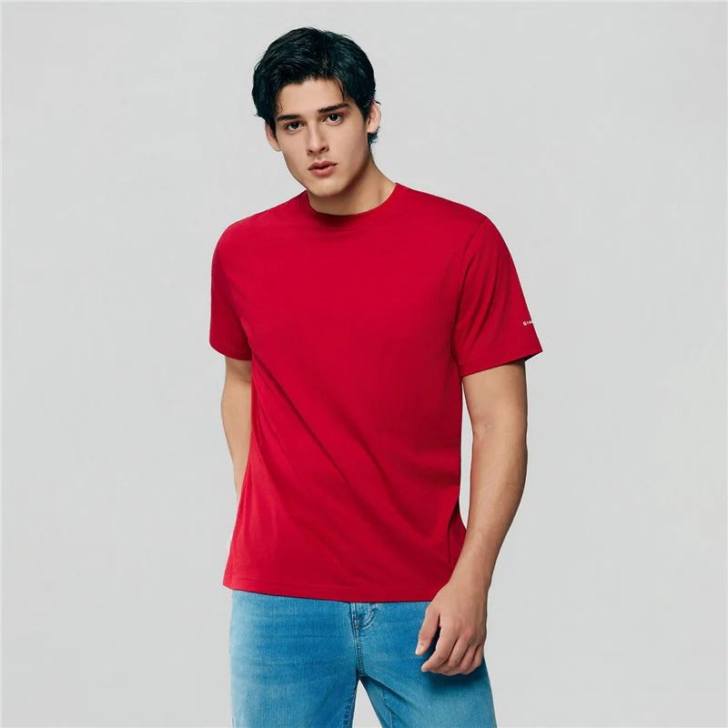 Men's Slim Fit Cotton Crew Neck Tee