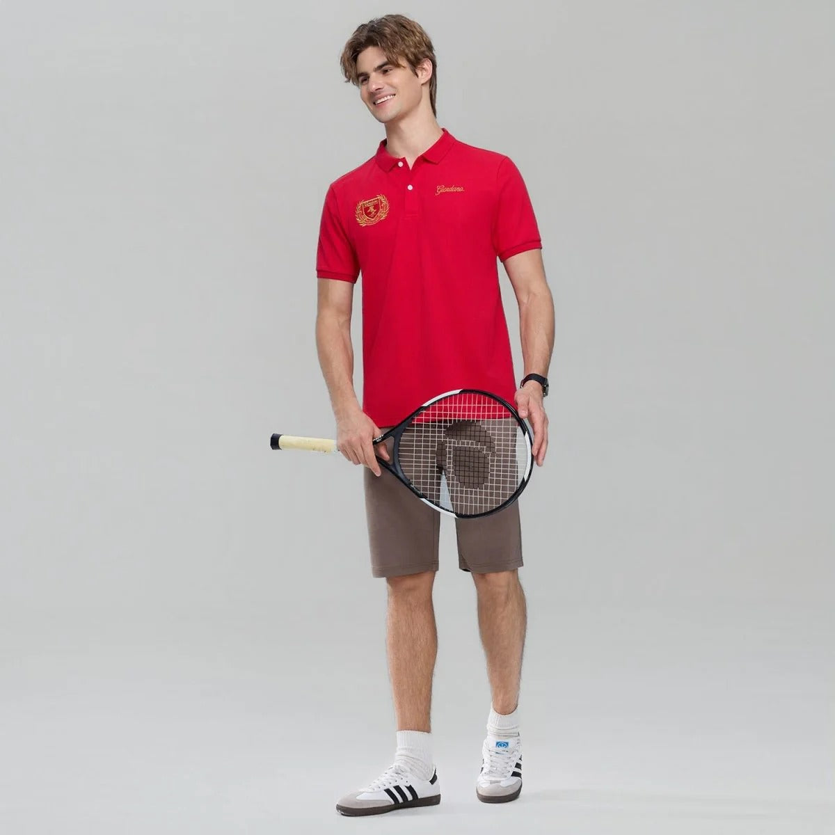 Men's Slim Fit Club House Embroidered Polo