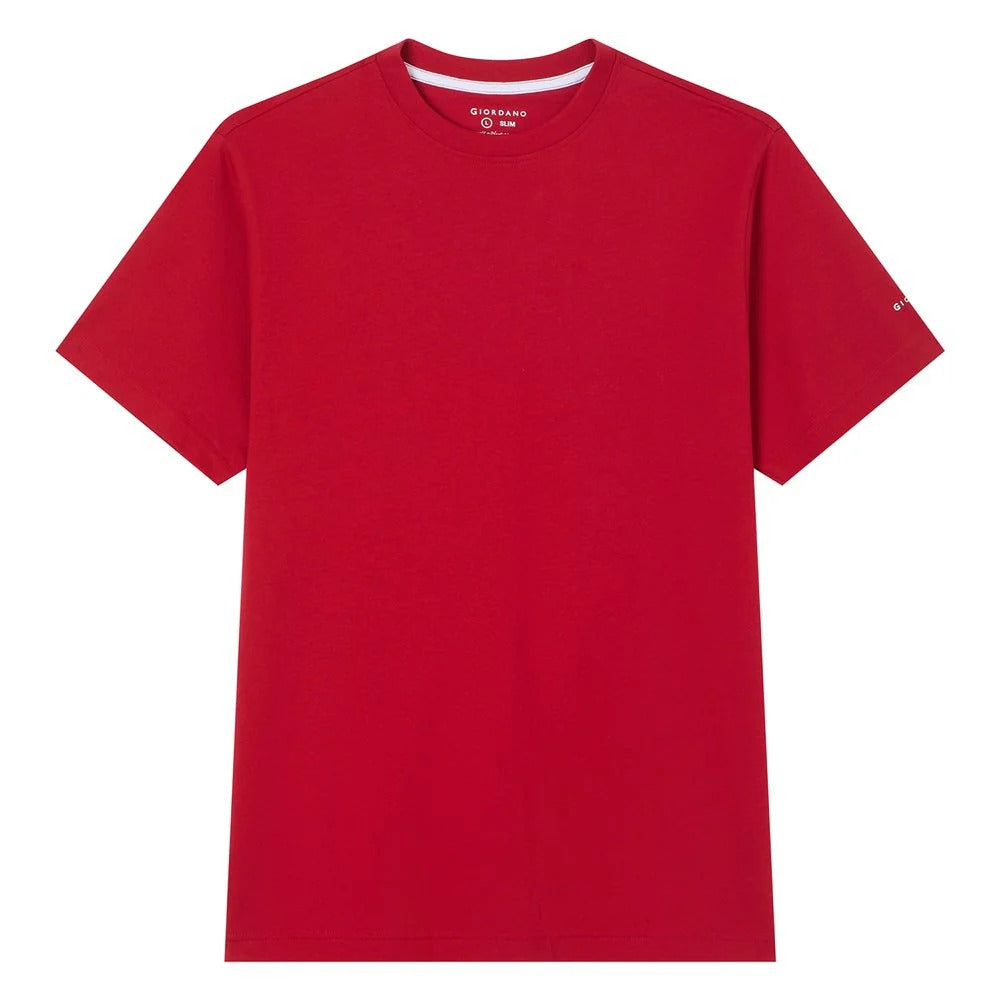Men's Slim Fit Cotton Crew Neck Tee