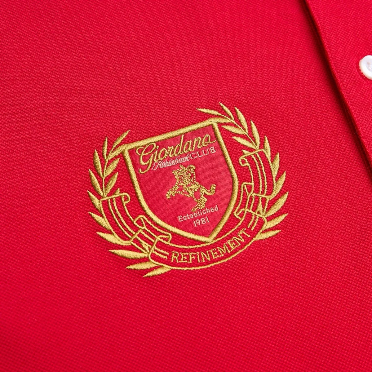 Men's Slim Fit Club House Embroidered Polo