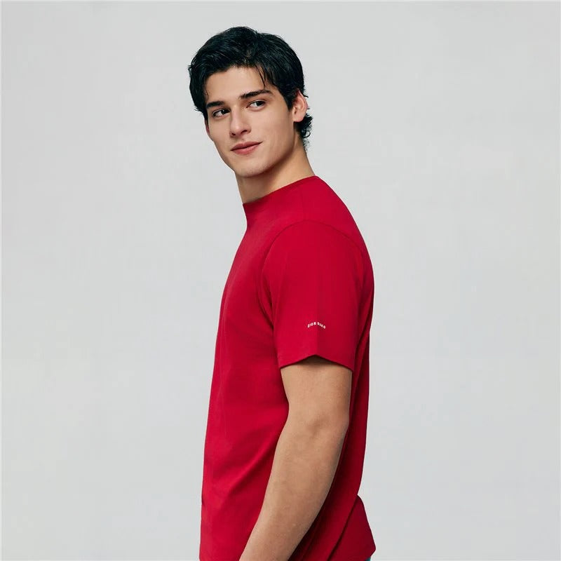 Men's Slim Fit Cotton Crew Neck Tee