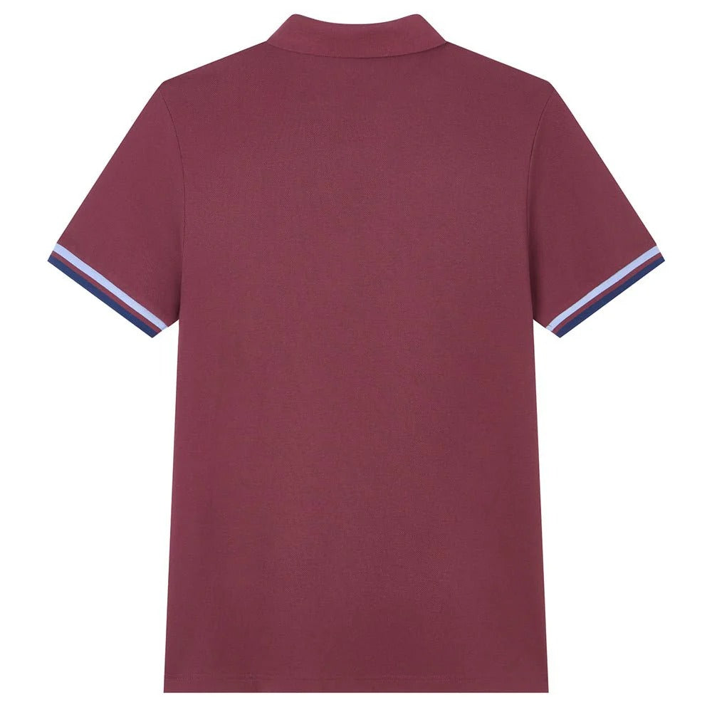 Men’s Slim Fit Embroidery Solid Polo