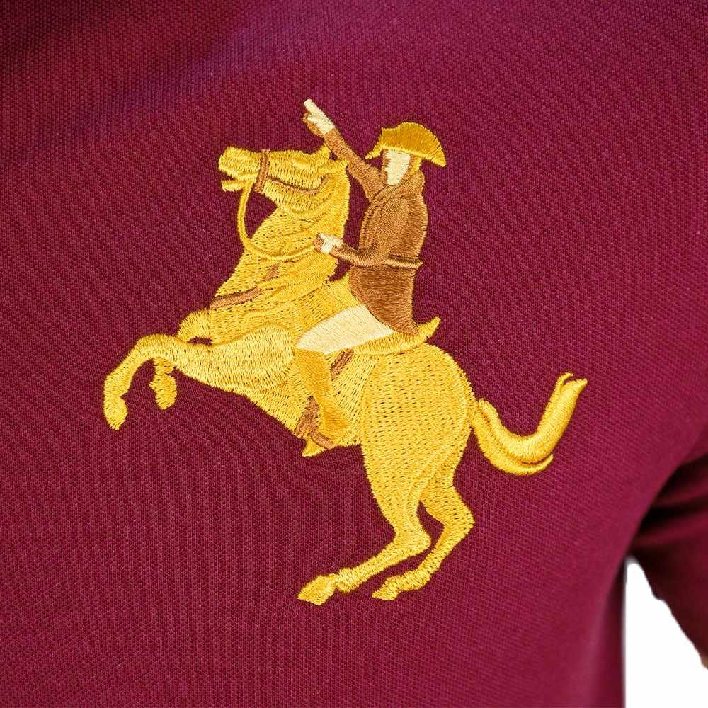 Men’s Slim Pique LNY Polo with Napoleon Embroidery