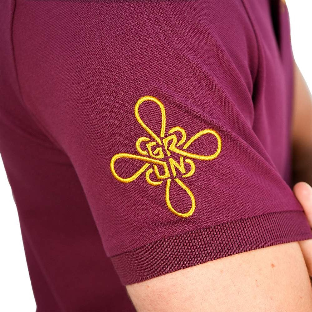 Men’s Slim Pique LNY Polo with Napoleon Embroidery