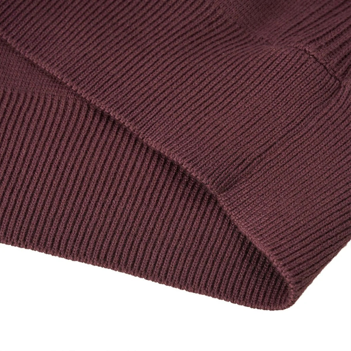 Men's Full-Zip Mock Neck Textured Knit Cardigan