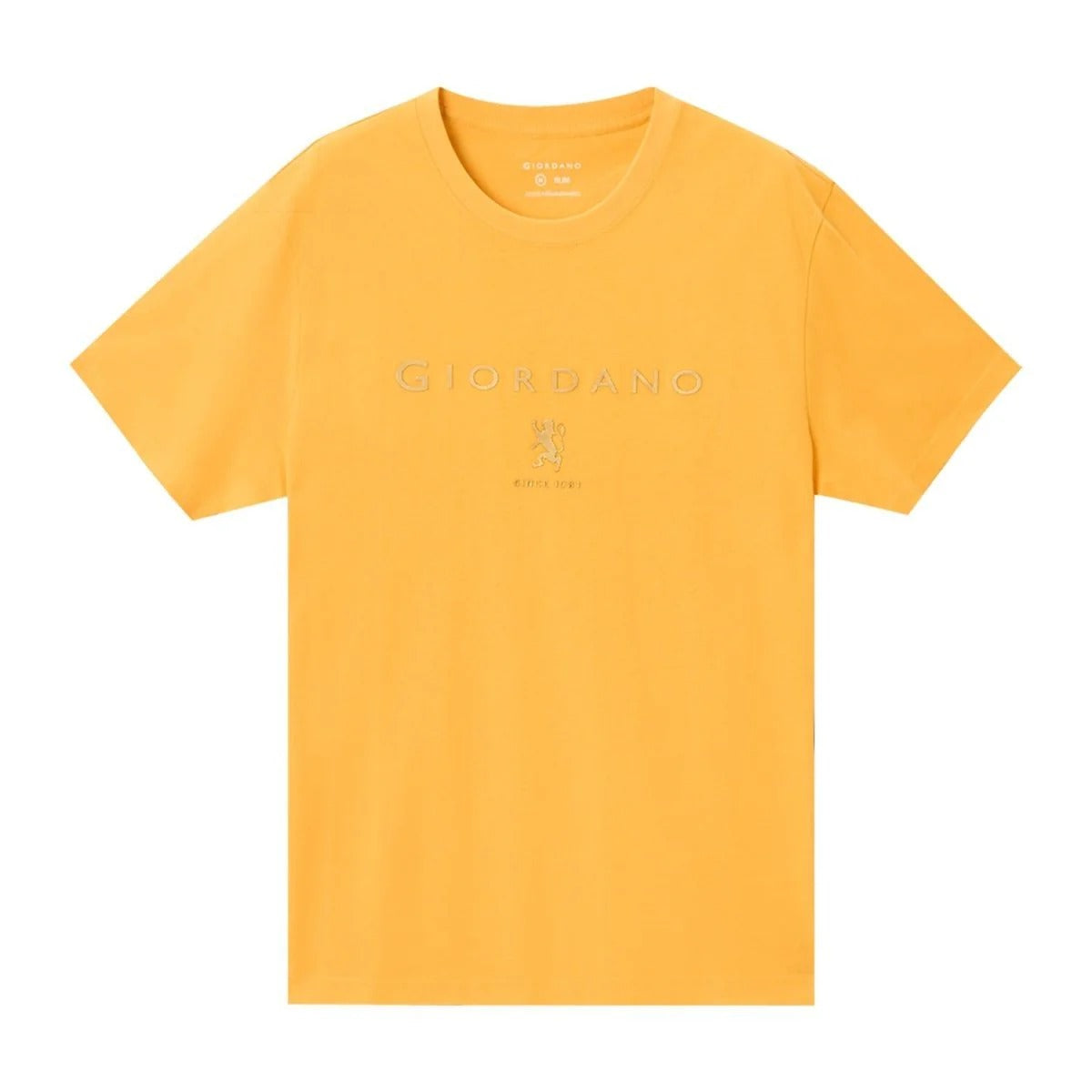 Men's Slim Cotton Crew Neck Signature Print Tee