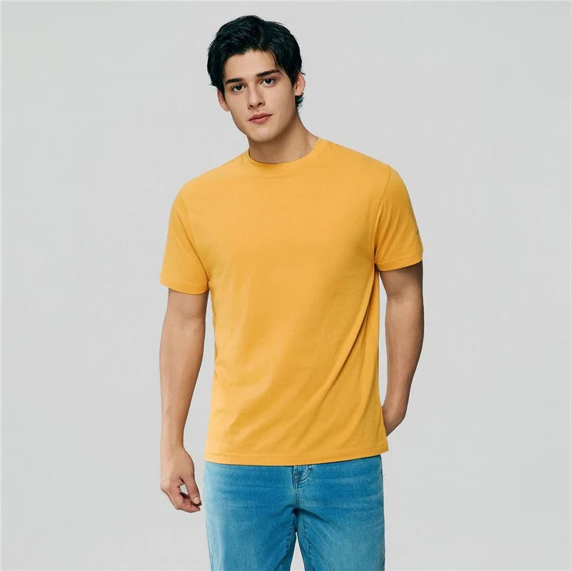 Men's Slim Fit Cotton Crew Neck Tee