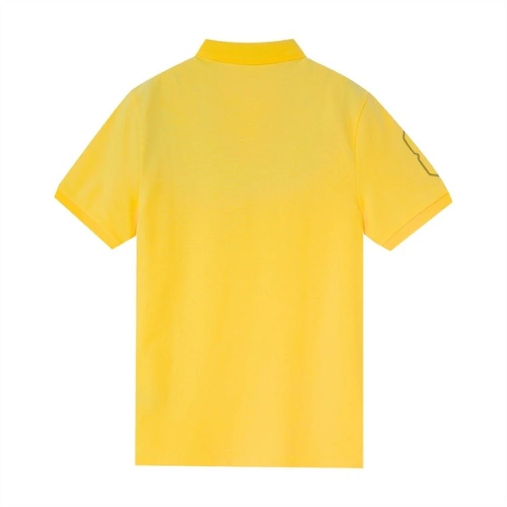 Men’s Slim Fit 3D Lion CNY Lycra Pique Polo