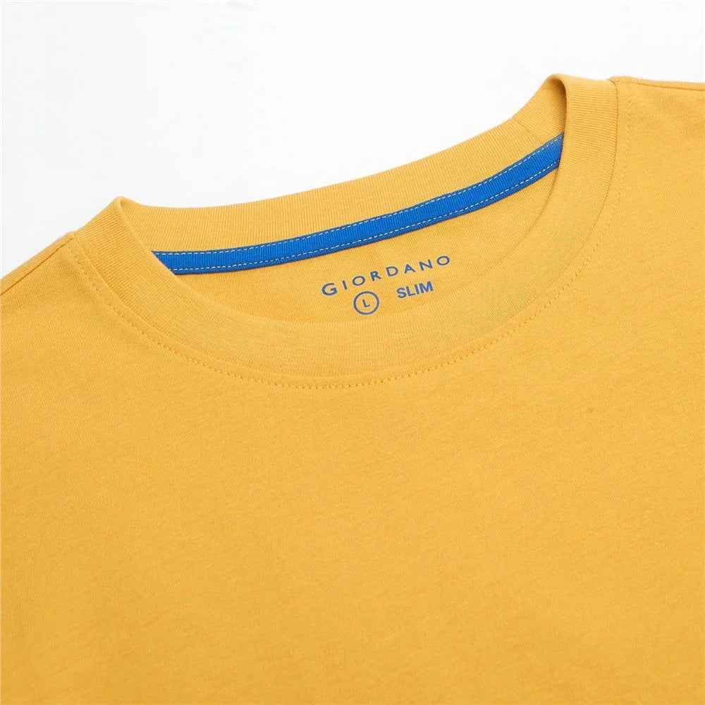 Men's Slim Fit Cotton Crew Neck Tee