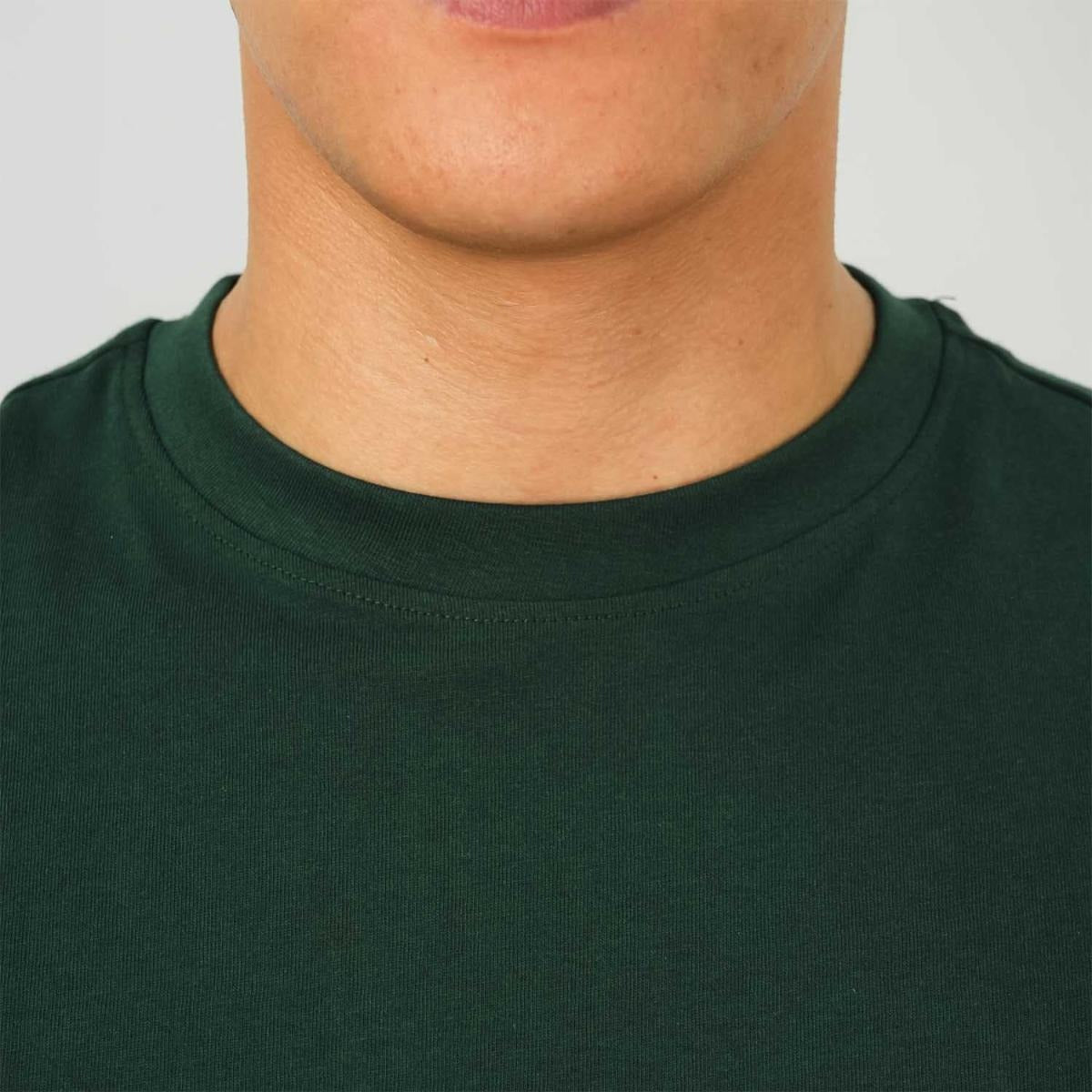 Cotton Jersey Crewneck Short Sleeve Slim Tee