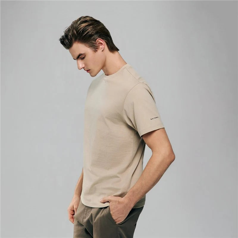 Men's Slim Fit Cotton Crew Neck Tee