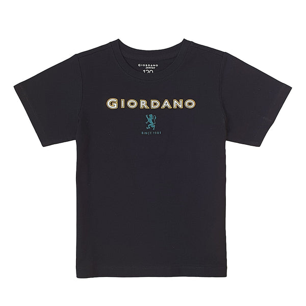 (Junior) Cotton Jersey Crewneck Short Sleeve Regular Print Tee