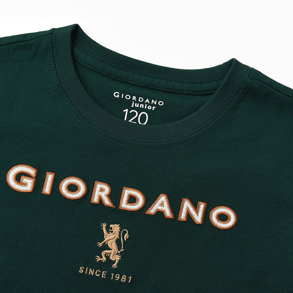 (Junior) Cotton Jersey Crewneck Short Sleeve Regular Print Tee