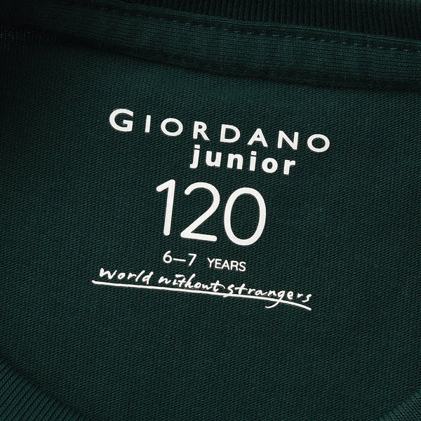 (Junior) Cotton Jersey Crewneck Short Sleeve Regular Print Tee