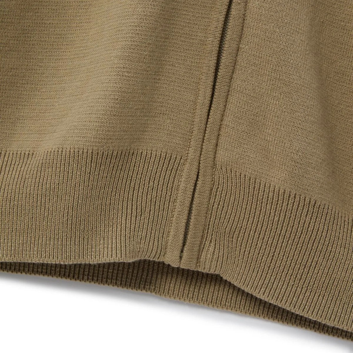 Men's Full-Zip Mock Neck Textured Knit Cardigan