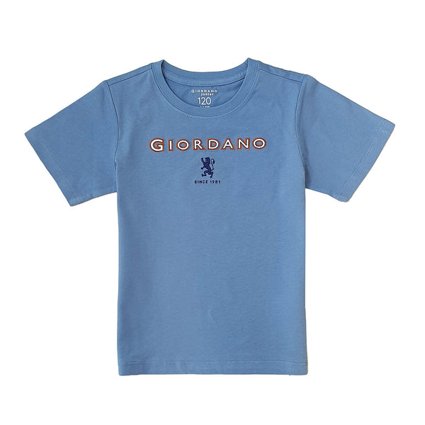 (Junior) Cotton Jersey Crewneck Short Sleeve Regular Print Tee