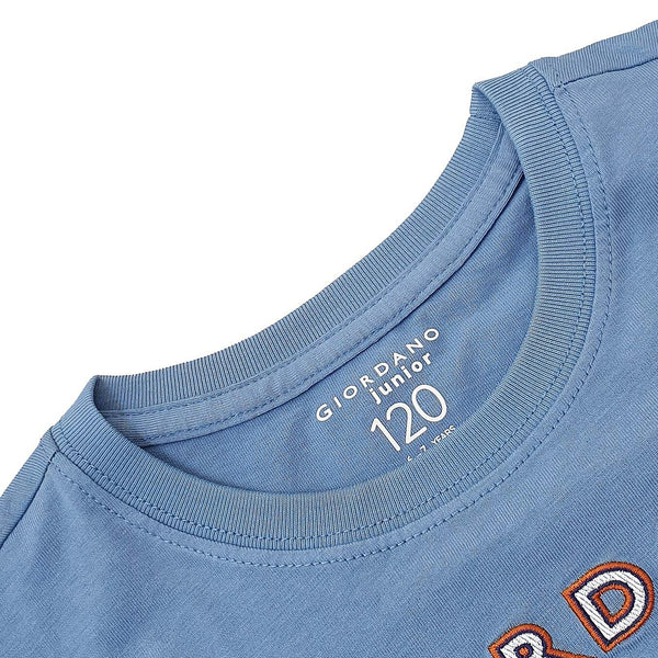 (Junior) Cotton Jersey Crewneck Short Sleeve Regular Print Tee