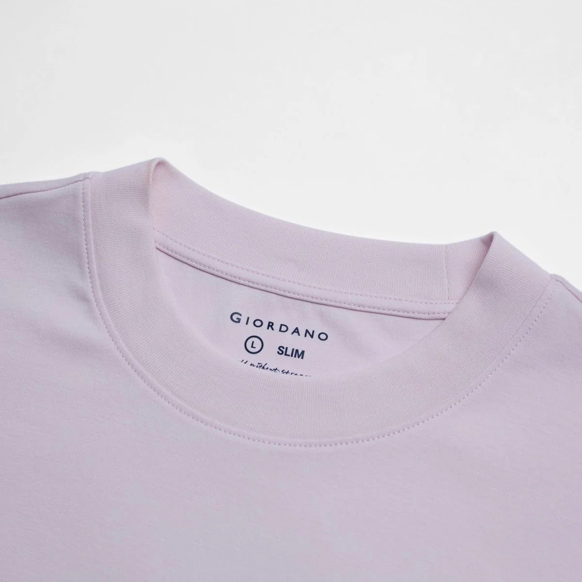 Men's Slim Fit Liquid Touch Cotton Crew Neck Tee (feel the difference)
