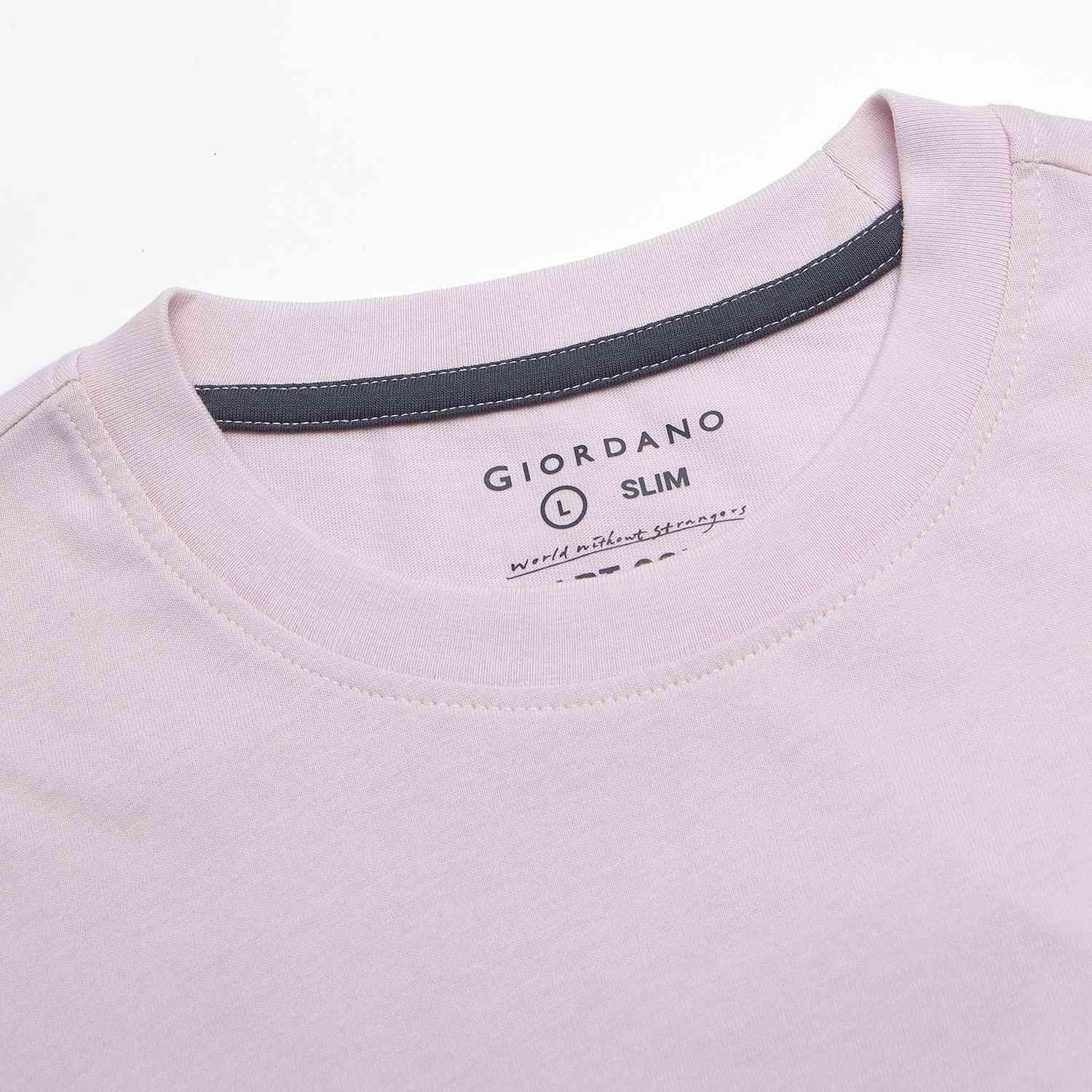 Men's Slim Fit Cotton Crew Neck Tee
