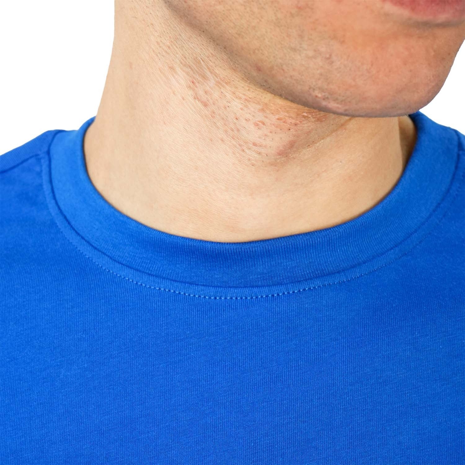 Cotton Jersey Crewneck Short Sleeve Slim Tee